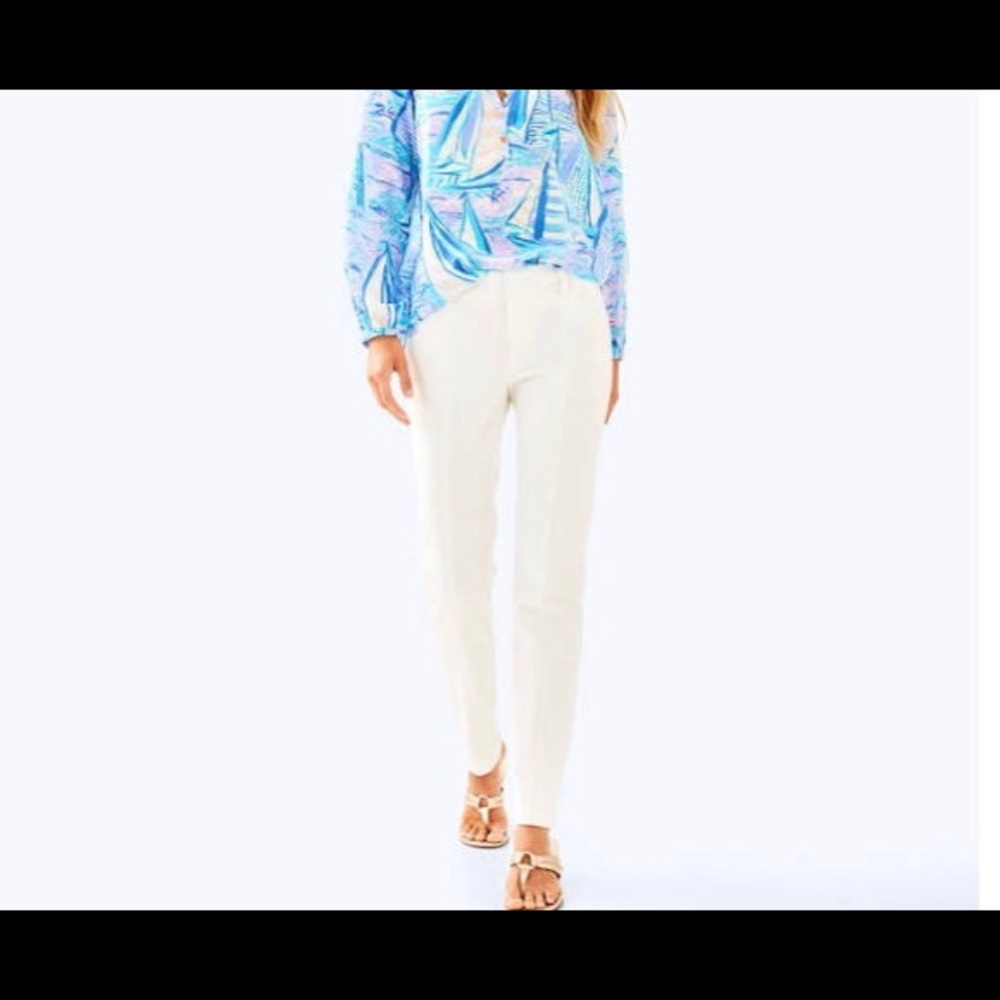 NWTS Lilly Pulitzer Chantal Stretch  pant $148